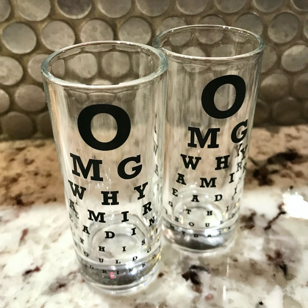 Set of Playful Shot Glasses